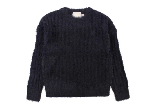 Creamie pullover fluffy black